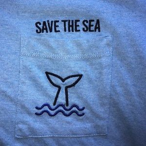 save the sea tee